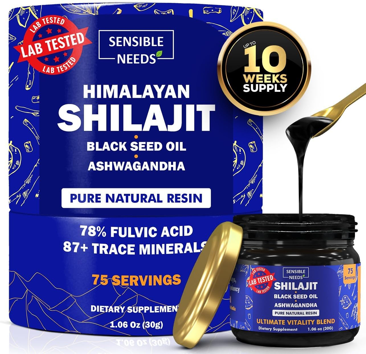 Sensible Needs Shilajit Resin